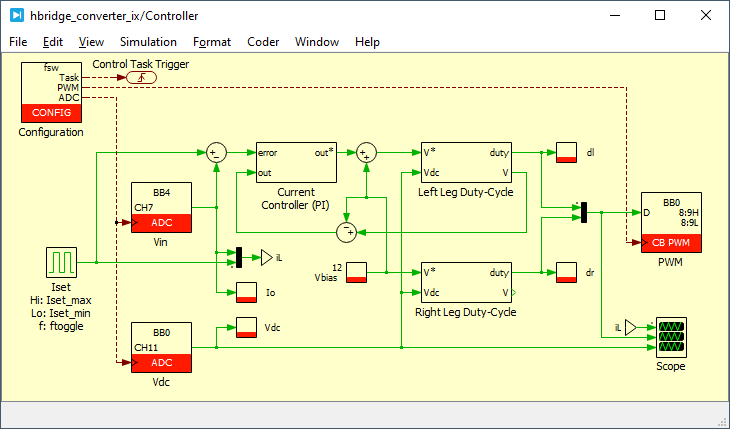 H-bridge control algorithm