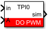 DO PWM helper block for Simulink